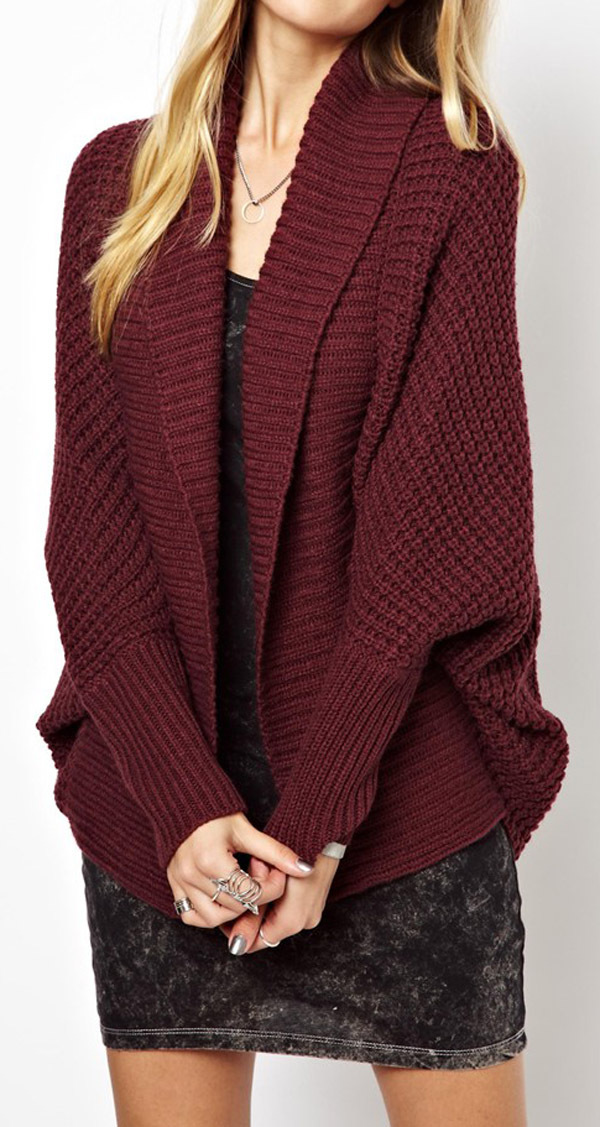 Chunky_knit_burgundy_cardigan