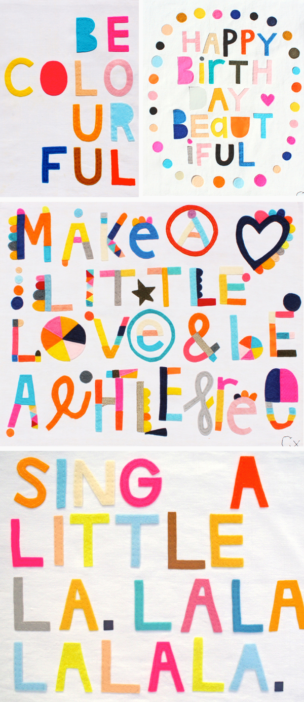 Castle_and_things_felt_art_typography03