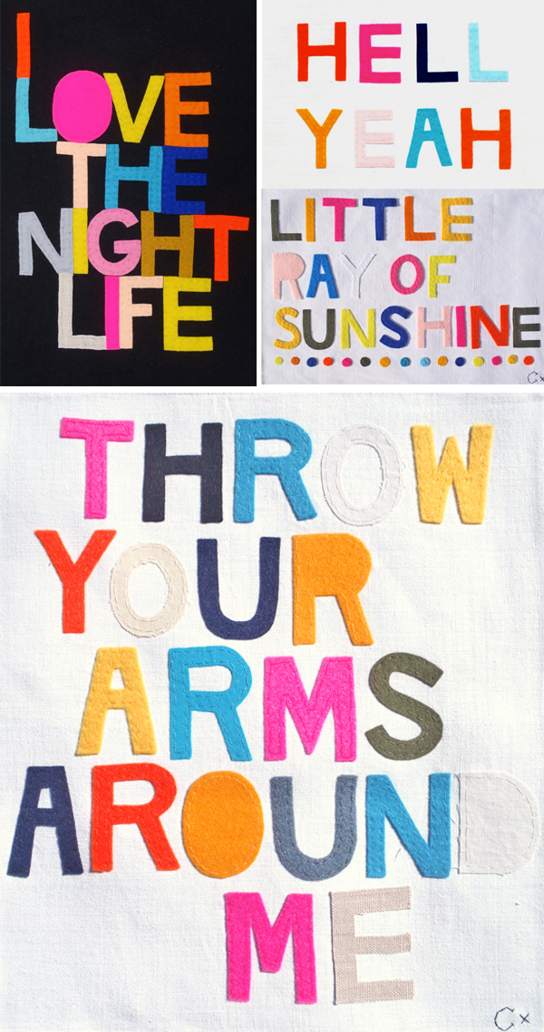 Castle_and_things_felt_art_typography_05