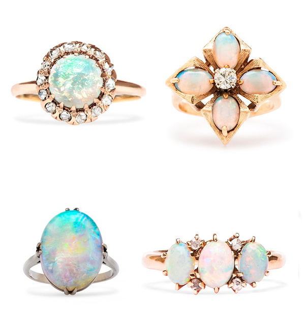Trumpet_and_Horn_antique_opal_engagement_rings