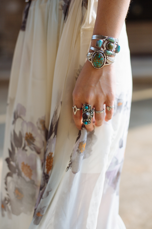 Boho turquoise jewelry